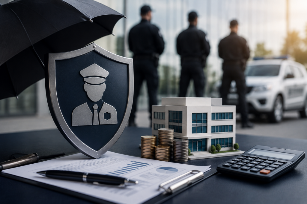 security company insurance premiums